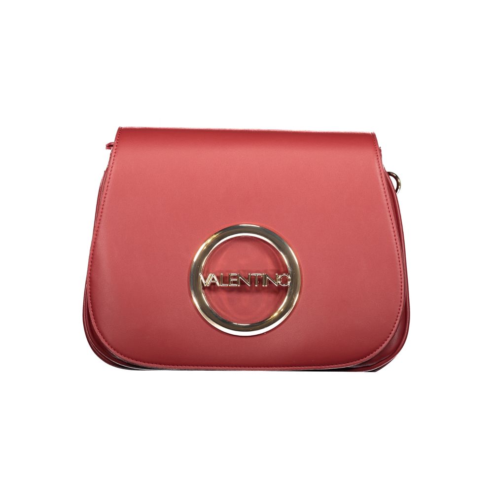 Mario Valentino Rosso women's polyurethane bag with sleek design and adjustable strap, showcasing stylish and functional accessories.