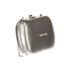 Mario Valentino silver polyurethane women's bag with sleek design and silver hardware, perfect for stylish everyday use.