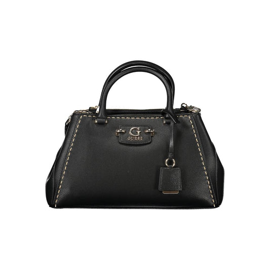 Guess Jeans Black Polyethylene Handbag Guess Jeans