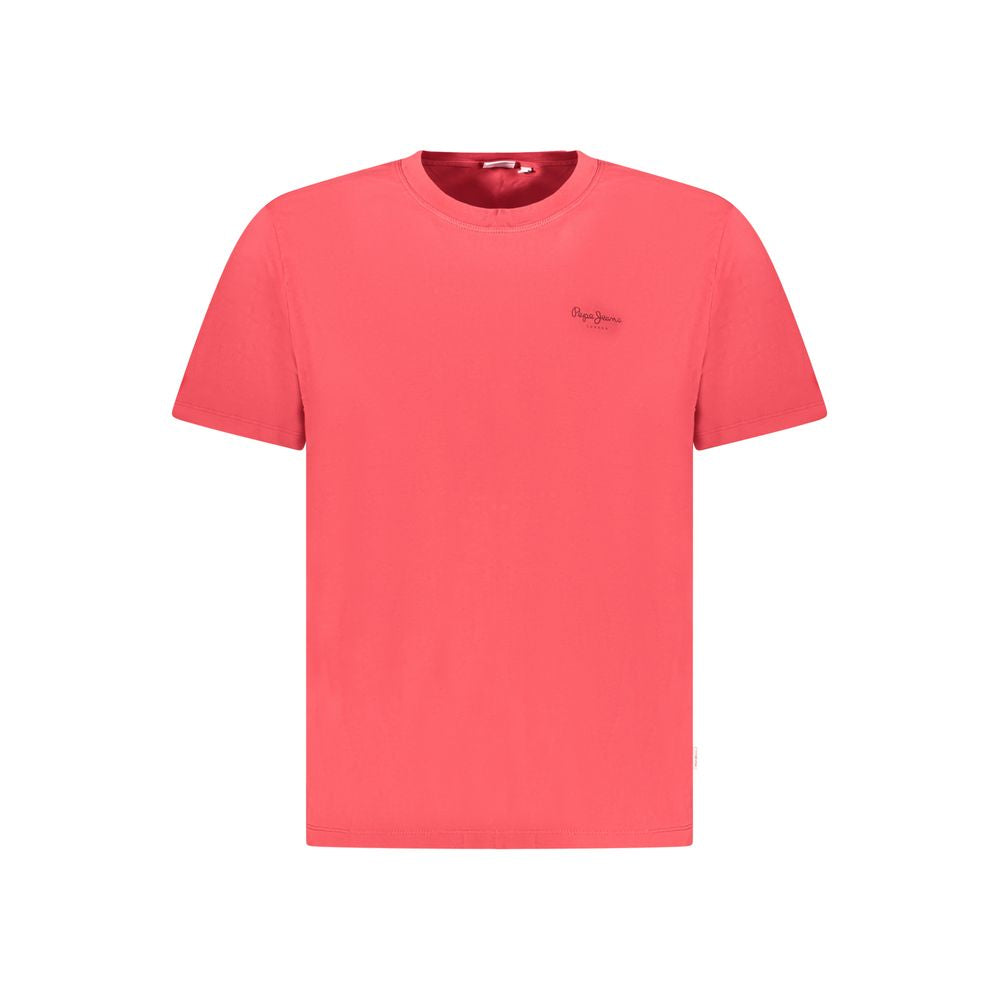 Pepe Jeans Red Cotton T-Shirt Pepe Jeans