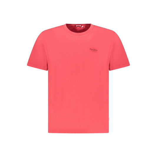 Pepe Jeans Red Cotton T-Shirt Pepe Jeans
