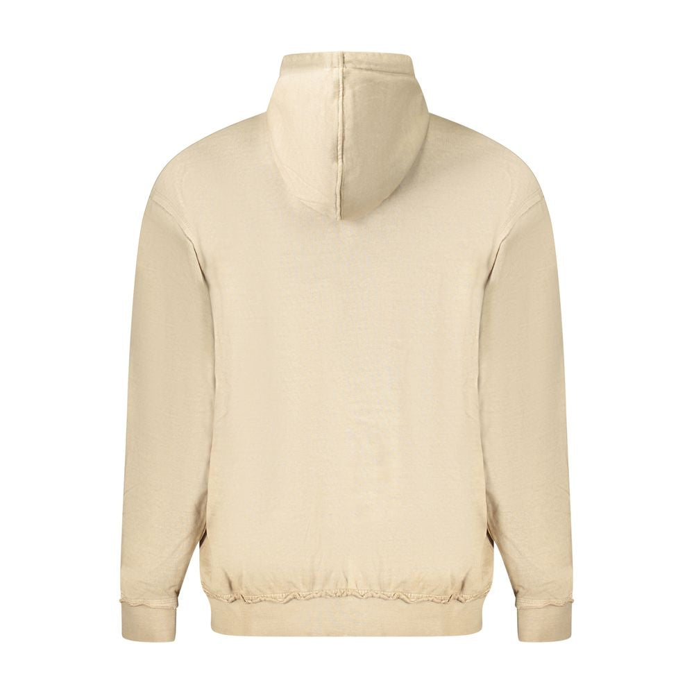 Guess Jeans Beige Cotton Sweater Guess Jeans
