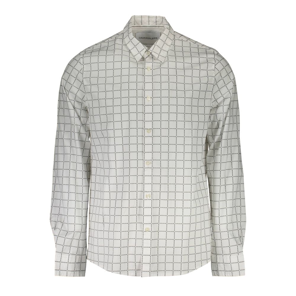 Calvin Klein White Cotton Shirt Calvin Klein