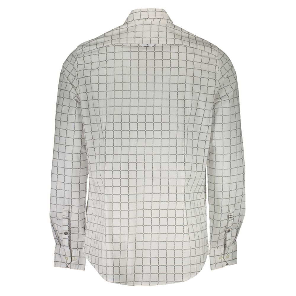 Calvin Klein White Cotton Shirt Calvin Klein