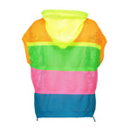 Colorful Love Moschino polyester women's sweater with multicolored pattern and relaxed fit, perfect for casual wear.