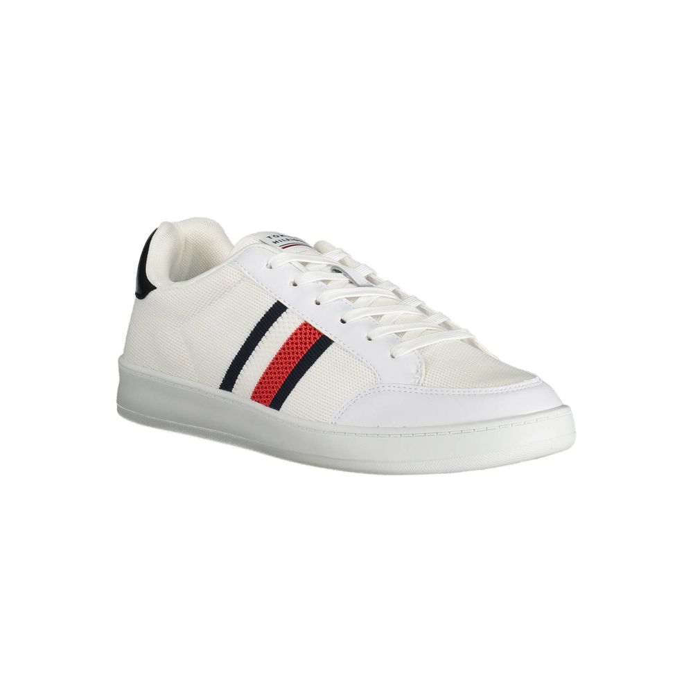 Tommy Hilfiger White Polyester Sneaker