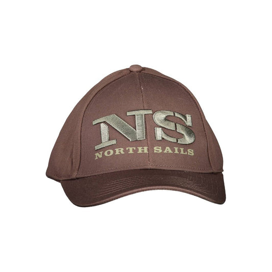North Sails Brown Cotton Hats & Cap North Sails