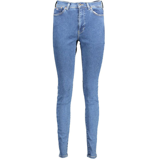 Tommy Hilfiger Blue Cotton Jeans & Pant Tommy Hilfiger