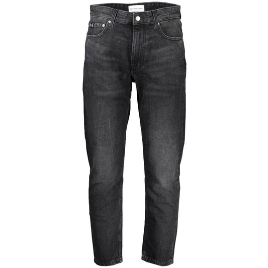 Calvin Klein Blue Cotton Jeans & Pant Calvin Klein
