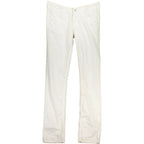 Blend White Cotton Women's Jeans