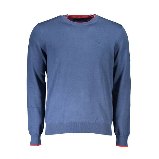 North Sails Blue Cotton Sweater North Sails