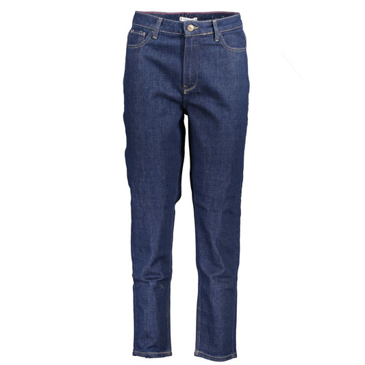 Tommy Hilfiger Blue Cotton Jeans & Pant Tommy Hilfiger