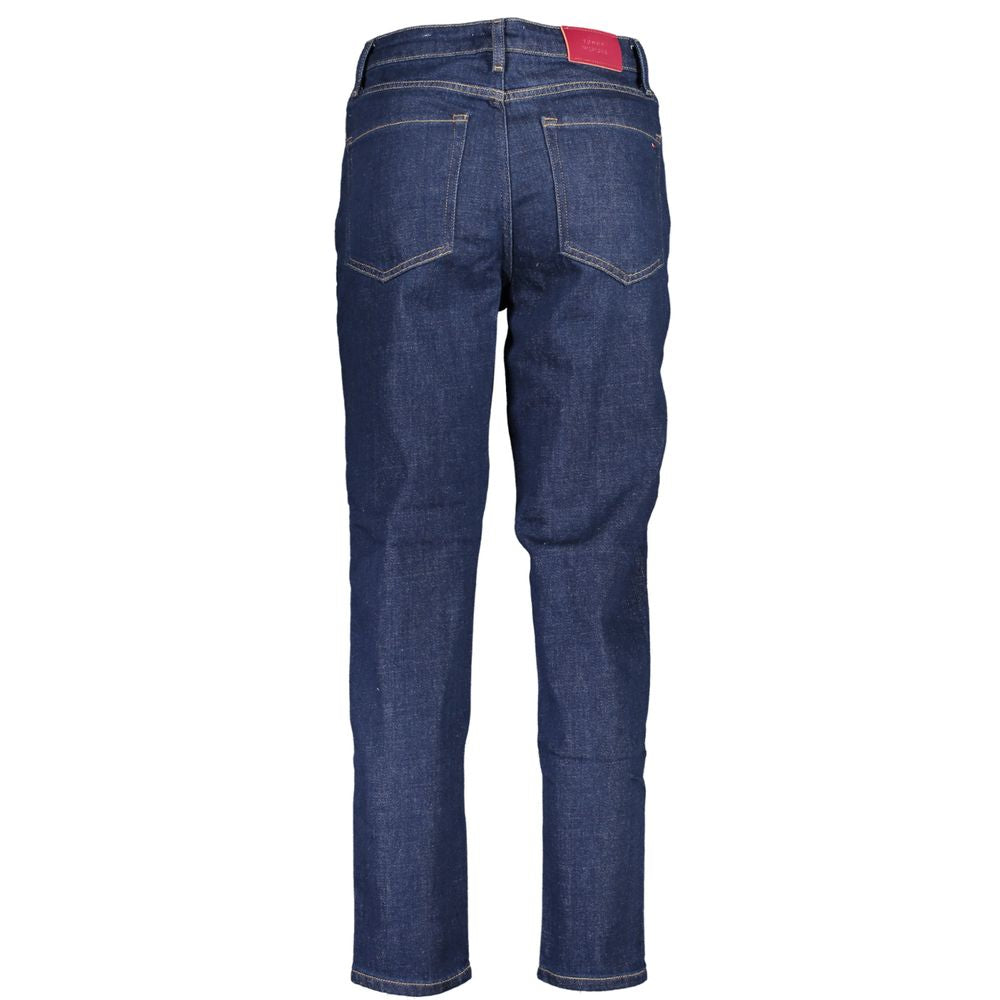 Tommy Hilfiger Blue Cotton Jeans & Pant Tommy Hilfiger