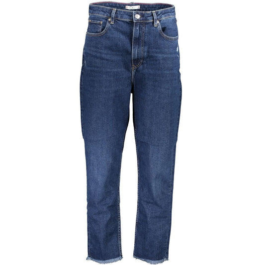 Tommy Hilfiger Blue Cotton Jeans & Pant Tommy Hilfiger