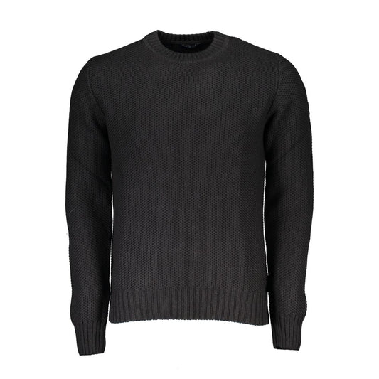 North Sails Gray Cotton Sweater North Sails