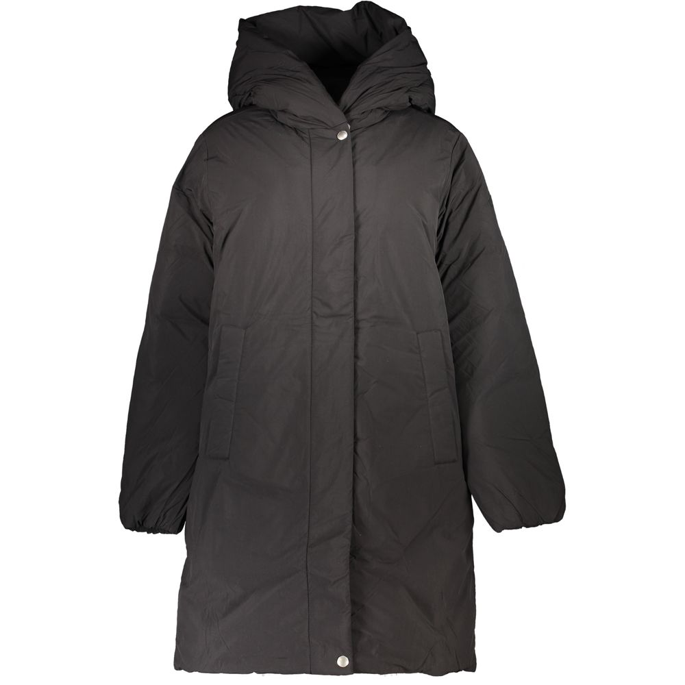 Tommy Hilfiger Black Polyester Women's Jacket - Eljoys Fashion 