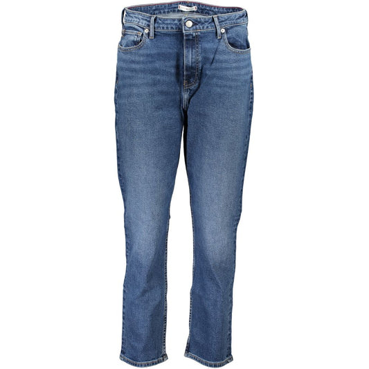 Tommy Hilfiger Blue Cotton Jeans & Pant Tommy Hilfiger