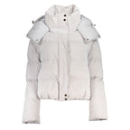 Patrizia Pepe Bianco Poliuretano Women's Jacket - Eljoys Fashion 