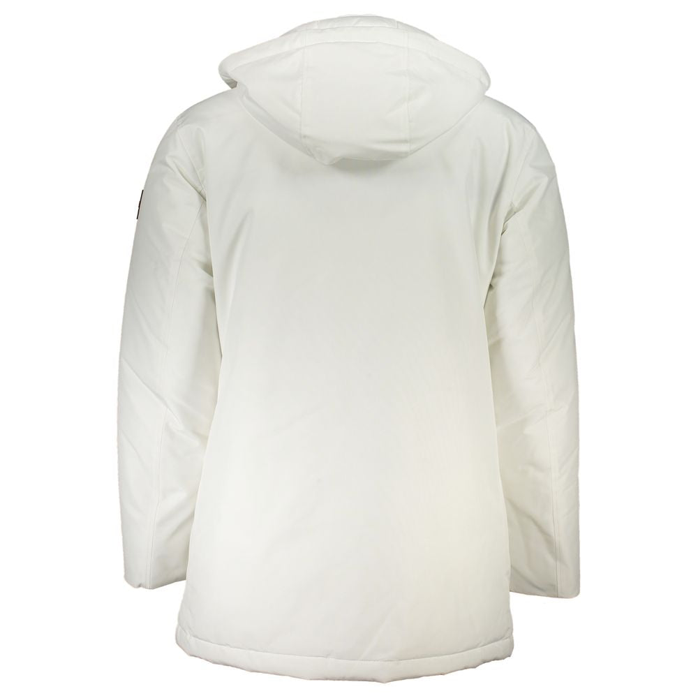 Hugo Boss White Elastane Jacket Hugo Boss