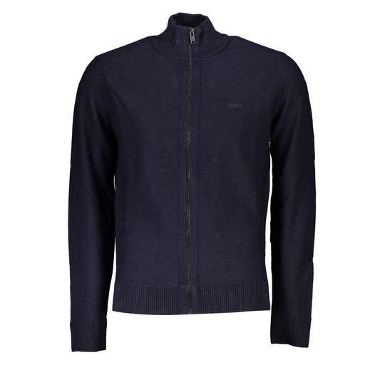 Hugo Boss Blue Polyamide Sweater Hugo Boss