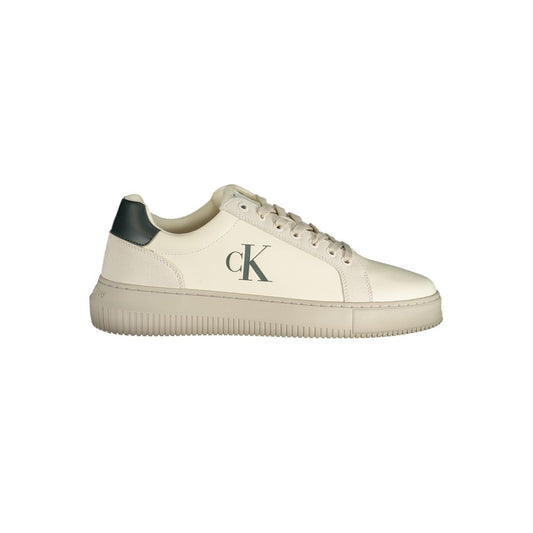 Calvin Klein White Polyester Sneaker Calvin Klein