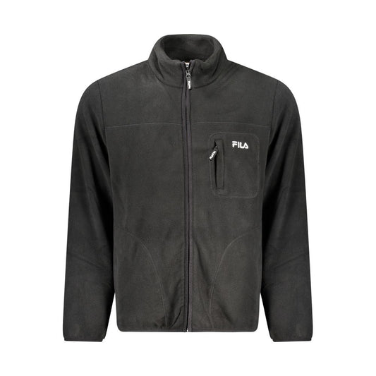 Fila Black Polyester Jacket Fila