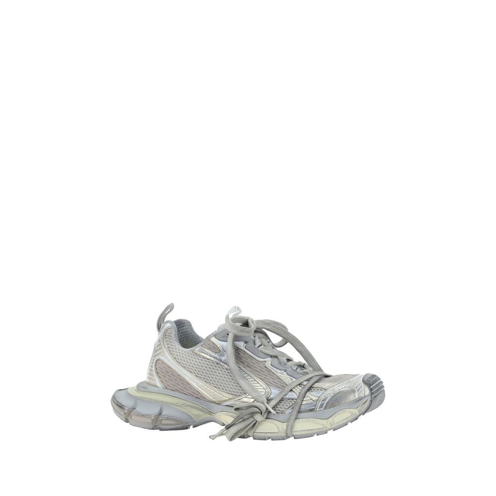 Balenciaga Gray Polyester Athletic Sneakers Balenciaga