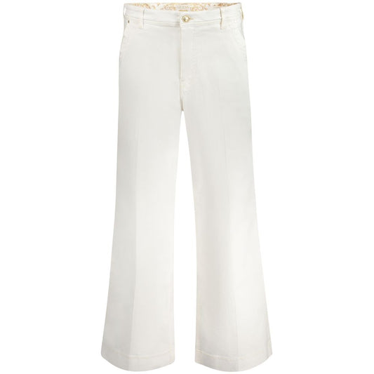 Guess Jeans White Cotton Jeans & Pant Guess Jeans