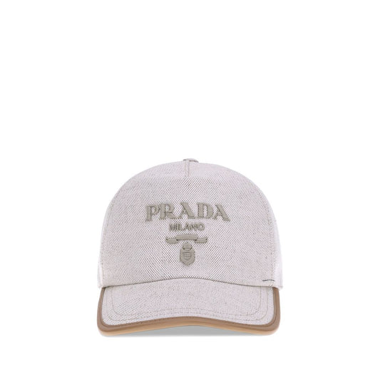 Prada Logoed Baseball Hat Prada