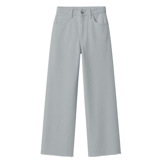 Hinnominate Gray Cotton Jeans & Pant Hinnominate