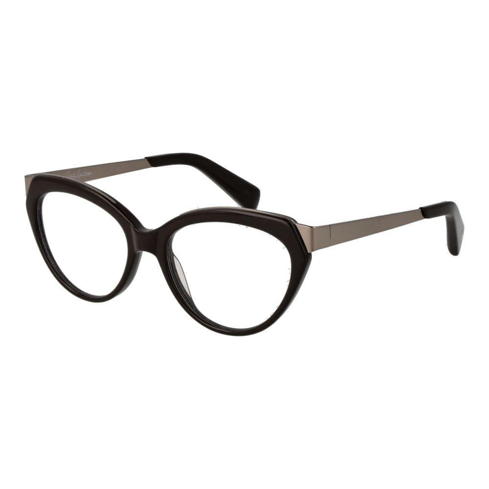 Yohji Yamamoto Brown Acetate Glasses Frames