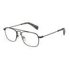 Yohji Yamamoto Gray Metal Glasses Frames