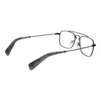 Yohji Yamamoto Gray Metal Glasses Frames