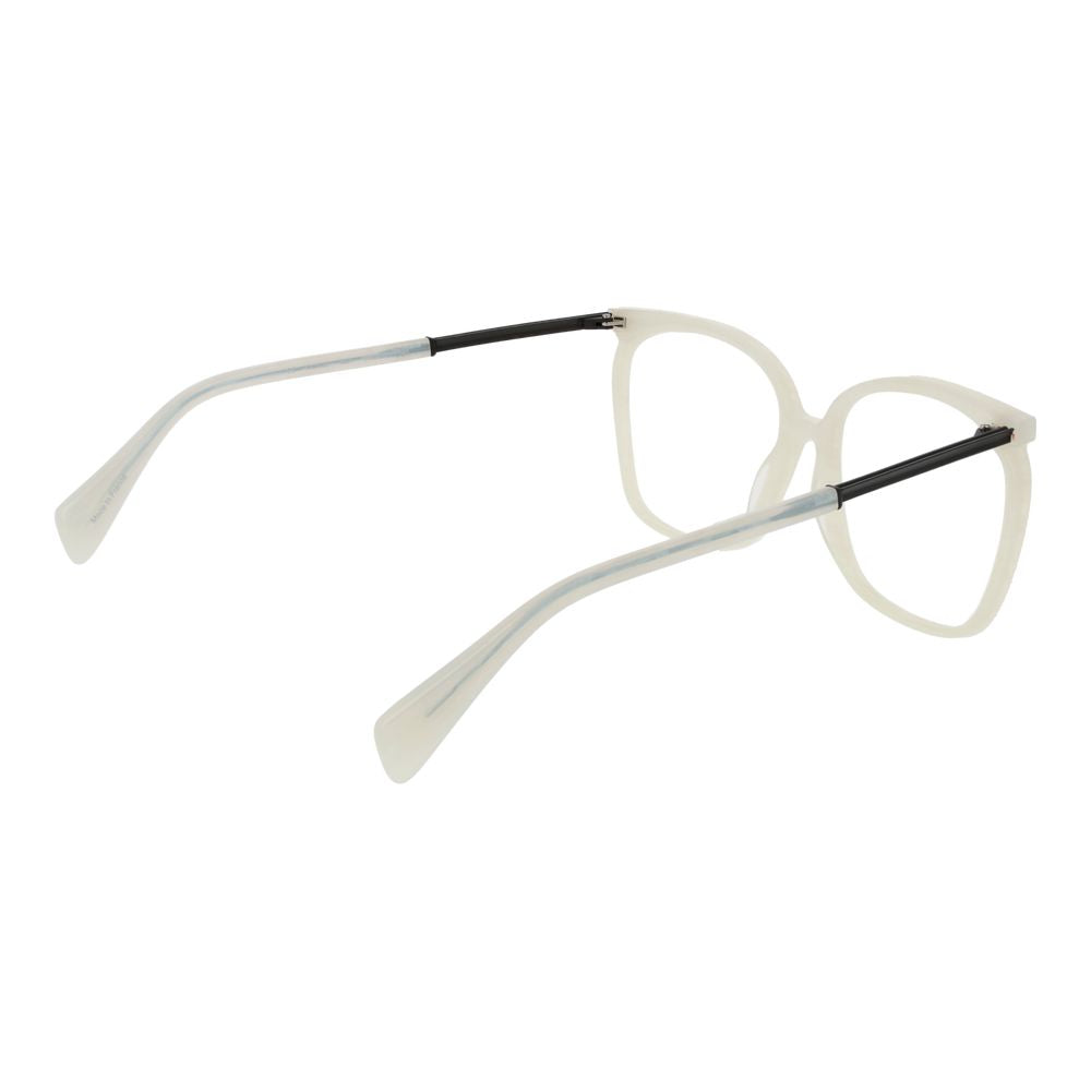 Yohji Yamamoto White Plastic Glasses Frames