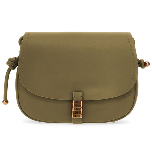 PINKO Green Leather Crossbody Bag PINKO