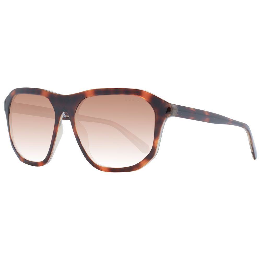Guess Brown Unisex Sunglass