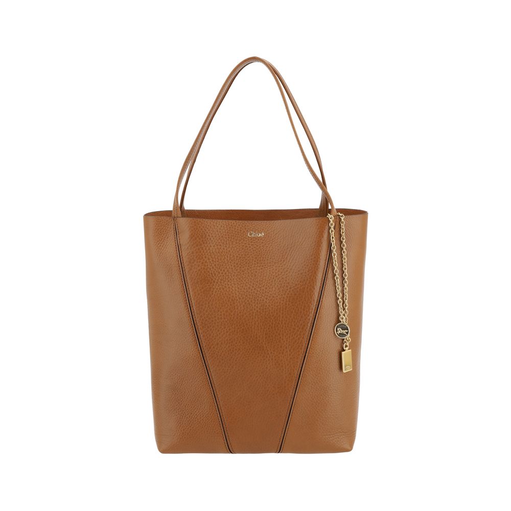 Chloé Brown Calf Leather Bos Taurus Shoulder Bag Chloé