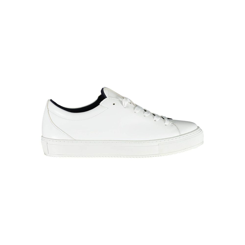Tommy Hilfiger White Synthetic Sneaker Tommy Hilfiger