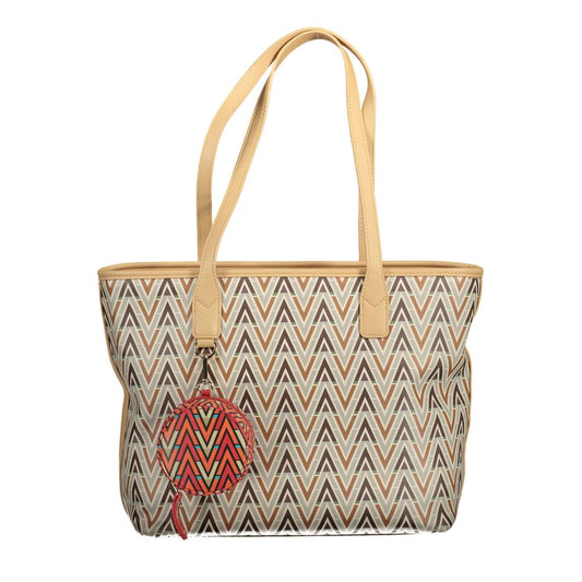Mario Valentino Beige Polyethylene Handbag Mario Valentino