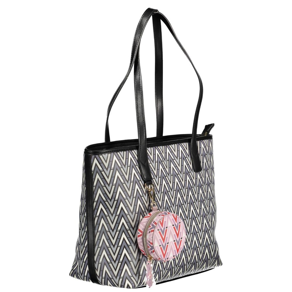 Mario Valentino Black Polyethylene Handbag Mario Valentino