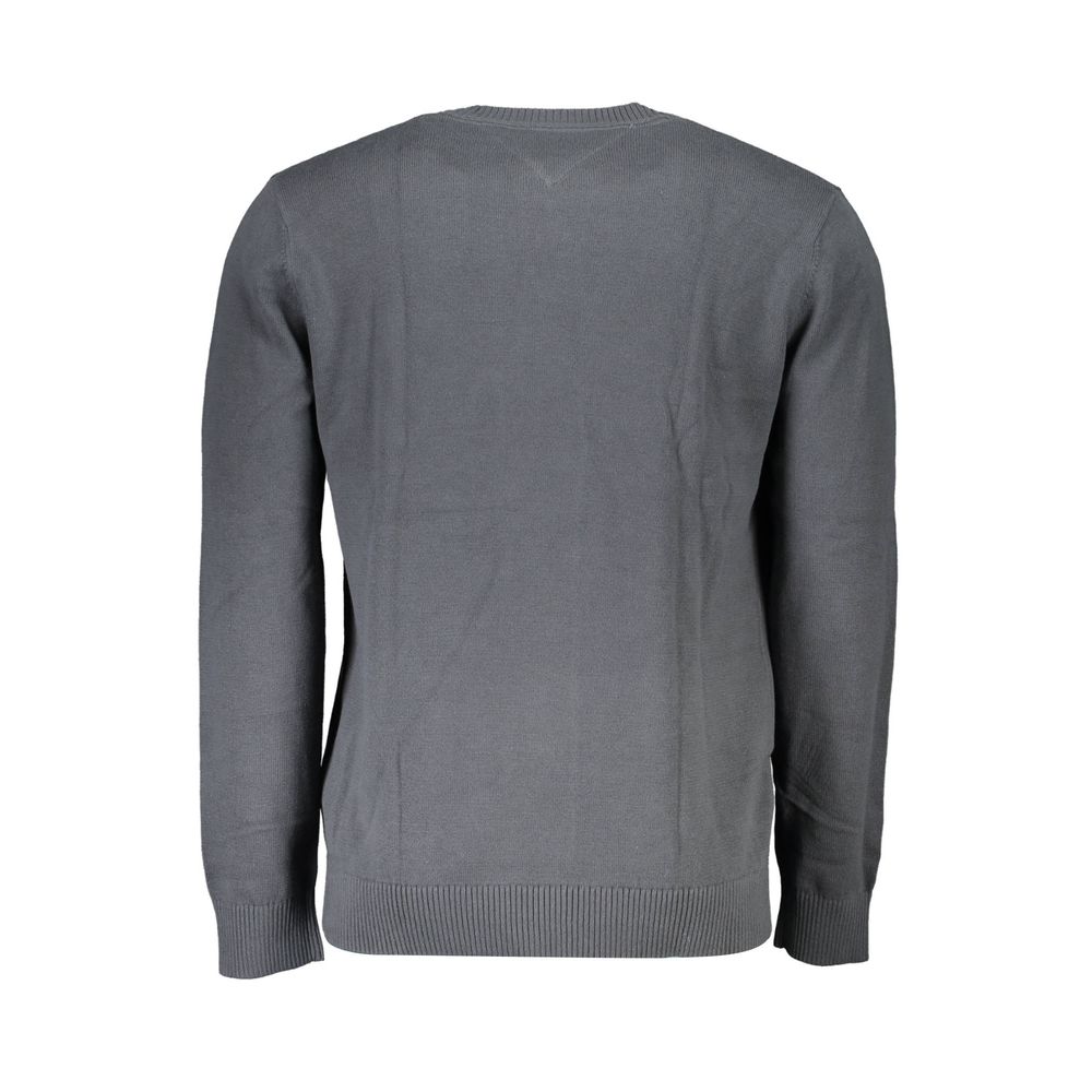 Tommy Hilfiger Gray Cotton Sweater Tommy Hilfiger