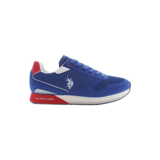U.S. POLO ASSN. Blue Polyester Sneaker U.S. POLO ASSN.
