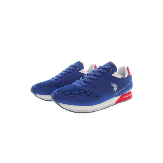 U.S. POLO ASSN. Blue Polyester Sneaker U.S. POLO ASSN.