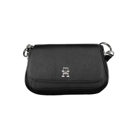 Tommy Hilfiger Black Polyethylene Handbag Tommy Hilfiger