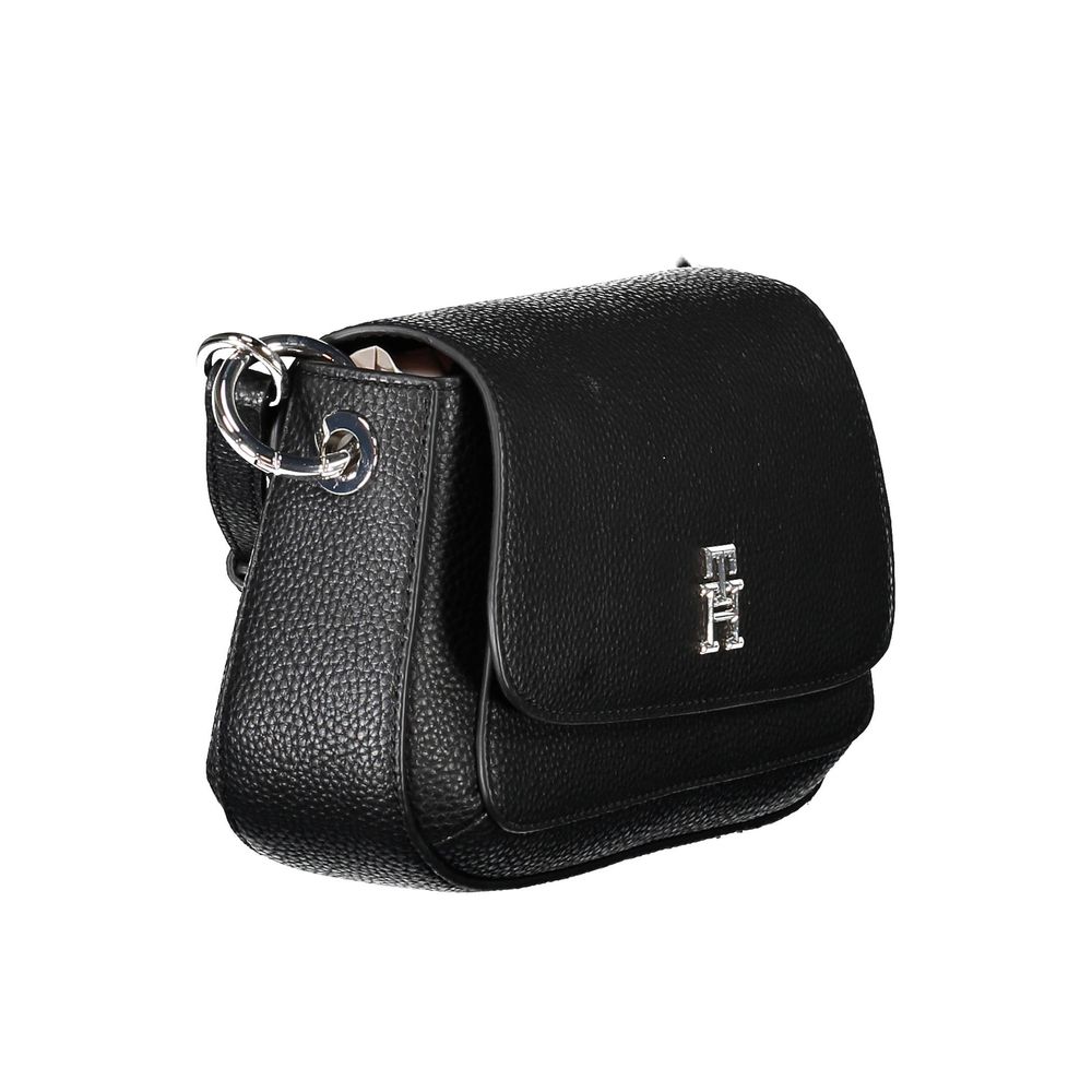 Tommy Hilfiger Black Polyethylene Handbag Tommy Hilfiger