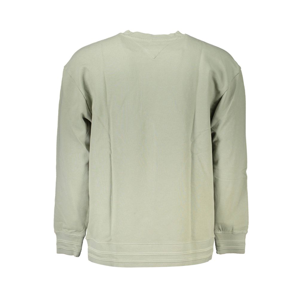 Tommy Hilfiger Green Cotton Sweater Tommy Hilfiger