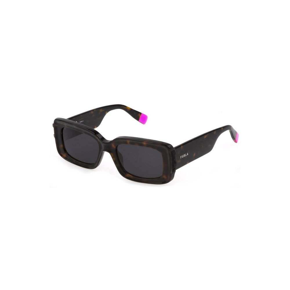 Furla Brown Plastic Women's Sunglass Furla