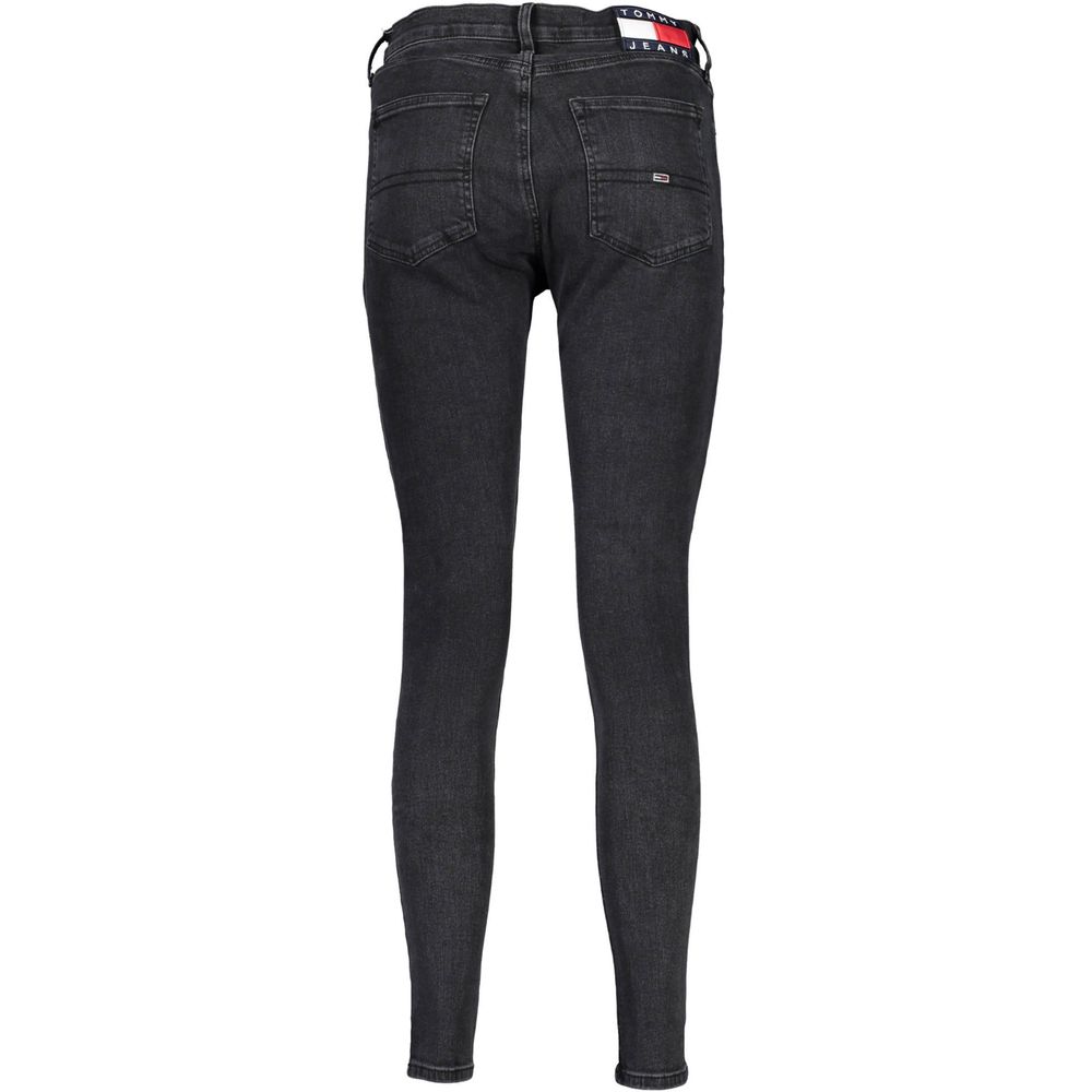 Tommy Hilfiger Black Cotton Jeans & Pant Tommy Hilfiger
