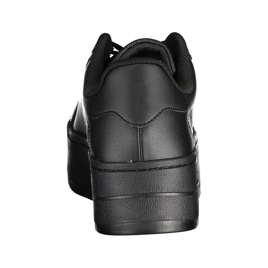 Tommy Hilfiger Black Polyester Sneaker Tommy Hilfiger