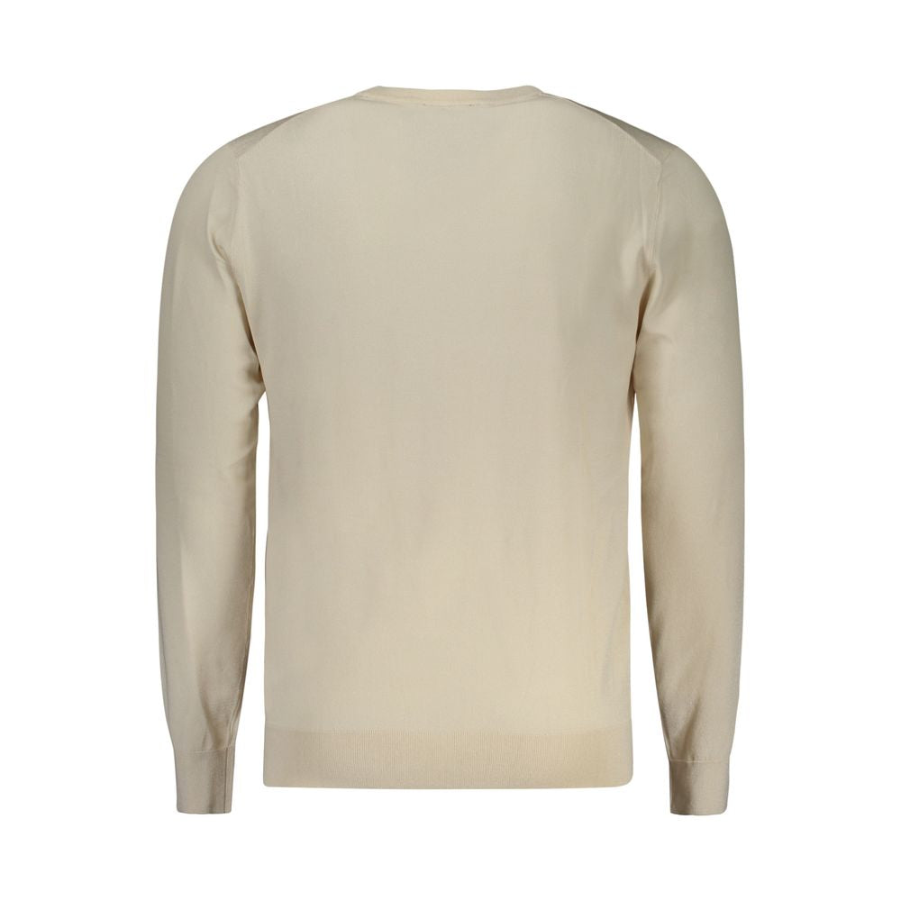 Guess Jeans Beige Viscose Sweater Guess Jeans